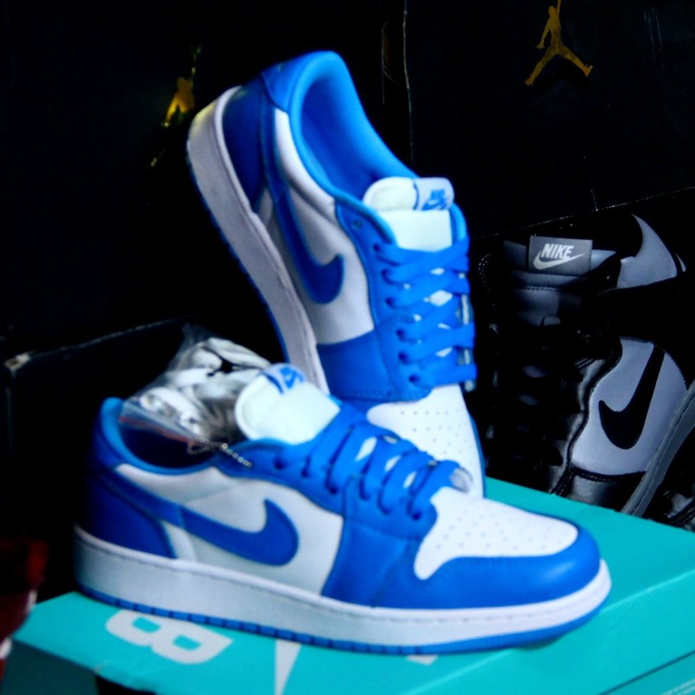 Nike SB x Air Jordan 1 Low "Erick Koston" UNC QS - Picture 3 of 14